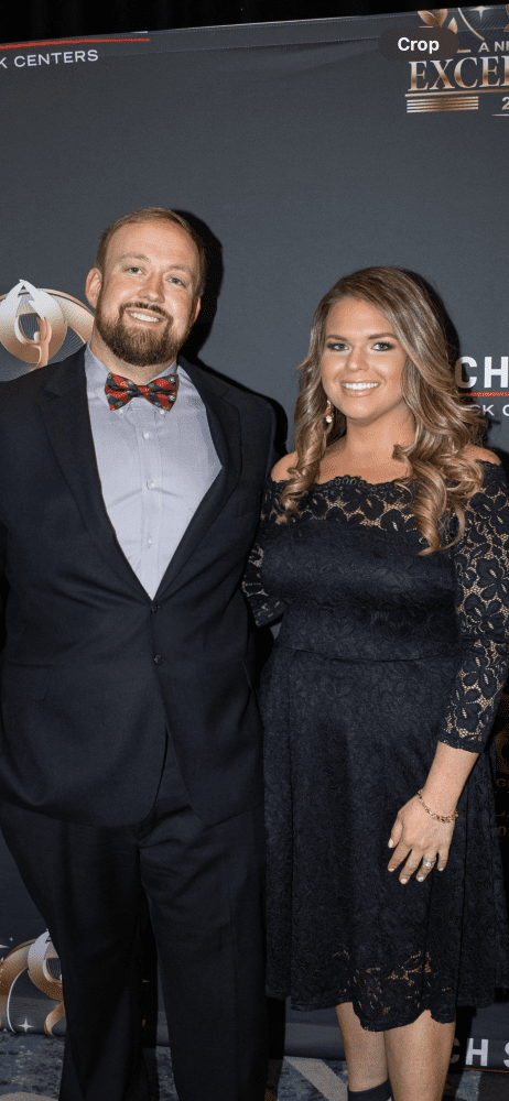 Victoria Liebl and husband
