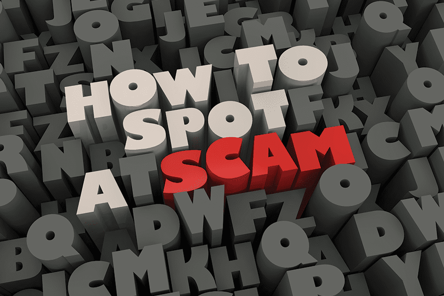 how to spot a scam in 2025