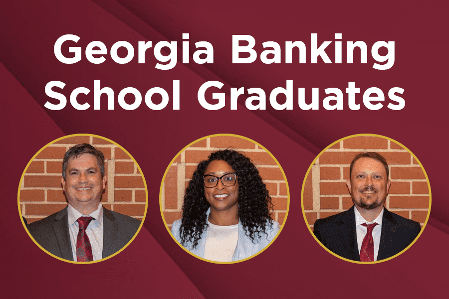 banksouth team members graduate from georgia banking school