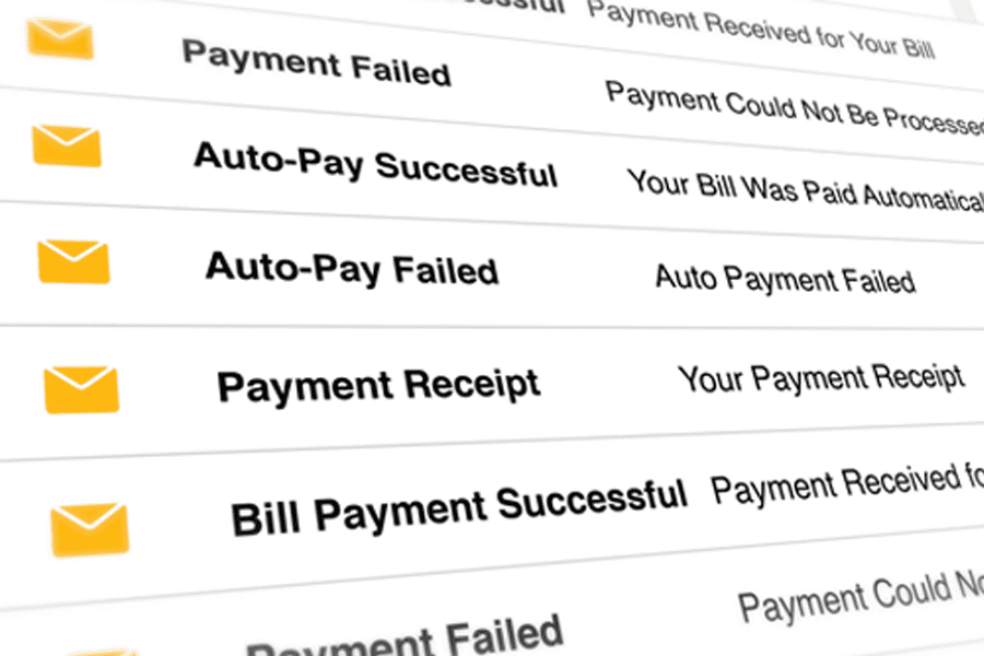 fake email receipt scams
