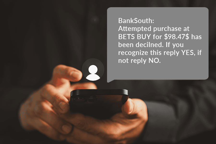 banksouth impersonation scam
